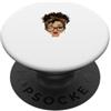Black Mom African American Afro Women Mo Dio mi ha regalato due titoli Mamma E Nonna Nero Mamma Melanin PopSockets PopGrip Adesivo