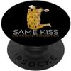 Gustav Klimt The Kiss Art Parody Funny M Caccia Cervi Cacciatore Cuore Amore Coppie Marito Fidanzato PopSockets PopGrip Adesivo