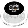 Emotional Support Cat Do Not Pet Gifts Gatto di supporto emotivo PopSockets PopGrip per MagSafe