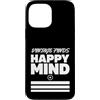 Retro Treasure Collective Custodia per iPhone 13 Pro Max Vintage trova mente felice retrò amante della parsimonia stile vintage