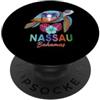 Regalo Vacanza Subacquea Nassau Bahamas Camicia Da Spiaggia Vacanza Subacquea Alle PopSockets PopGrip Adesivo