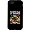 Funny Cat Humor The Bird Made The Wrong Custodia per iPhone SE (2020) / 7/8 L'uccello ha fatto la mossa sbagliata che l'ho visto arrivare