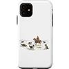 Vintage Border Collie Cowboy Dog Moms Da Custodia per iPhone 11 Cane da cowboy Border Collie con grafica Western Border Collie