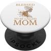 Black Mom African American Afro Women Mo Blessed To Be Chiamato Mamma Nera Madre Melanina Capelli Afro Mamma PopSockets PopGrip Adesivo