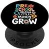 First Day of School Womens Teacher Teach Insegnante prescolare insegnamento uomo insegnante prescolare donne PopSockets PopGrip Adesivo