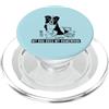 Border Collie Smart Border Collie fa i compiti Sheep Dog PopSockets PopGrip per MagSafe