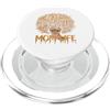 Black Mom African American Afro Women Mo Mamma Vita Nero Mamma Afro Capelli Afro Americano Madre Melanina PopSockets PopGrip per MagSafe