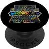 Jimbeels WAVEFORM CREW Sintesi Modulare Patch Segnali PopSockets PopGrip Adesivo