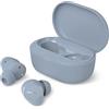 Philips TAT2100LB Auricolari True Wireless Bluetooth 6.0, 36 ore di riproduzione, 4 mic per chiamate chiare, Resistenza agli schizzi IPX4, Alloggiamento tascabile per la ricarica, Blu chiaro