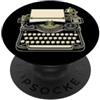 Jimbeels MARGIN BELL CLUB Macchina da Scrivere Campanello Margine PopSockets PopGrip Adesivo