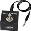 Tavsou Tap Switch Pedal Per pedale effetto chitarra Con TS Cable (Silver)