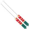 ERINGOGO Spazzola per Rimuovere Polvere per Pulizia Piccolo Strumento 2 Pezzi Colore Assortito Setole di Cotone e Metallo e Mantenere lo Strumento Musicale