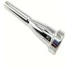 WingPower Tromba bocchini per Yamaha o Bach Conn King tromba 3 C 5 C 7 C oro argento - Strumento musicale professionale in ottone placcato in lega di rame 5C Silver