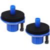 SECFOU 2 Pezzi Supporto Hi-hat Frizione in Plastico e Feltro per Batteria Acustica, Pad Stabile Compatibile Modelli Drum, Accessori Hi-hat per Jazz