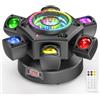 Yespick 150W LED Teste Mobili Luci Palcoscenico,RGBW 6 Bracci Luci Discoteca Con Telecomando,Beam Moving Head Luci da Palco DMX512 Perfetta Per Matrimoni Feste,Teatri e DJ
