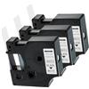 Duoleimi 3 pezzi di nastro per etichette Dymo, compatibile con Dymo D1, Letratag, LabelManager 160, 150, 210D, 280, 350, 420P, LabelPoint 150, 350, 12 mm x 7 m, autoadesivo, nero su bianco