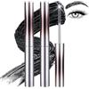 Looxbety 2Pcs Iron Wand Mascara, Lavabile Metal Mascara, Mascara Volumizzante e Allungante, 5D Curling, Mascara Waterproof, con Fibre, Naturale Mascara Allungante, Lunga Non Grumosa