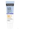 Neutrogena Ultra Sheer Invisible Fluid - Protezione solare per il viso, SPF 50 (1 x 50 ml), protezione ad alto spettro, con neoglucosamina e antiossidanti, riduce la comparsa di macchie scure e rughe