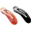 RC ROCHE ORNAMENT clip di capelli ovale 2 pack per clip di capelli signore libellula clip di forte mezzo di ragazze tengono nero e marrone