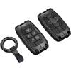 Happyit Portachiavi in lega di zinco portachiavi protettivo per Land Rover Discovery Freelander Range Rover Sport Evoque 2021-2024 5 pulsanti