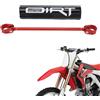 BIUGERCN Moto Cross Bar 22 mm 300 mm per Manubrio da 22 mm Motocross Enduro, Rosso
