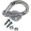 Citomerx Gancio a moschettone, cromato, per bagagli, per Vespa 50N, Primavera, Sprint, PX Lusso, T5 Classic LML