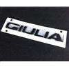 FCA SCRITTA STEMMA ALFA ROMEO GIULIA NERO LUCIDO ORIGINALE POSTERIORE logo SIGLA 50556906