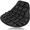 FUSHENGCHUANG Cuscino Comfort in Gel 3D per Sella di Motocicletta, Universale, con Copertura in Tessuto Traspirante