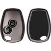 kwmobile Custodia Compatibile con Renault Dacia con 2 tasti - Cover Chiavi Auto Protezione Copri Telecomando - Copertina Chiave - Copertura Gommata Silicone TPU