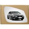 GAPlus Vetro per specchietto retrovisore compatibile con BMW Serie 1 2019-2024 Adesivo per lato destro destro
