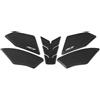 YUEVABDE Per YAMAHA YZF-R7 2026 Accessori Moto Protezione Per Serbatoio Adesivo Decalcomania Gas Ginocchio Grip Trazione(Black 1 set A)