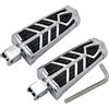 FENGREN Poggiapiedi anteriori per moto Pedali Pedali Pedali Adatto Per Honda Shadow 750 VT750 Ace/Aero/Spirit/Phantom VTX1300 VTX1800 VT1300 Fury Steed VT600 VLX400 Deluxe Magna VF750