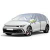CICMOD Telo Copriauto Mezzo, Telo Copriauto Invernale Mezzo Garage per Hatchback