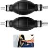 Nimbust Pompa manuale per benzina 8 mm 10 mm 2 pezzi, pompa a sifone per travaso di benzina, diesel, acqua, olio e carburante, pompa per travaso di liquidi per auto, moto, officina, pratica e sicura