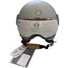 TOP DRIVE Casco Sirio MOTO SCOOTER OMOLOGATO ECE22-06 VISIERA REMOVIBILE NERO TG L