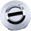 Generic For Volvo V40 C30 S40 S60 C40 V60 S90 V90 V70 C70 Coprimozzo Ruota 4 pezzi 65mm Copertura centrale Emblema Adesivi for Cerchioni Auto Styling(Silver)