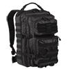 MIL-TEC ZAINO TATTICO LARGE 36 LITRI IMPERMEABILE NERO CON 7 TASCHE