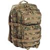 MIL-TEC ZAINO TATTICO LARGE 36 LITRI MULTICAM CON 7 TASCHE