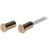 VeraTech CTI030 - VIMO Contatto magnetico da incasso 2cm in ottone Lunghezza 17mm