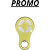 VeraTech SUB-44YR - KEY AUTOMATION Telecomando trasmettitore Rollcode giallo 433MHZ (AUTOMAZIONE)