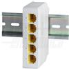 VeraTech POEG2005PV1 - ALPHA ELETTRONICA DIN-RAIL 1000MBPS POE EXTENDER 1 IN 4 USCITE