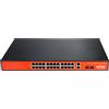 VeraTech WITEK-0053 - WITEK Switch PoE ingestibile di livello commerciale 24 porte PoE da 100 Mbps