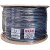 VeraTech 098232N - ELAN BOX 250 MT CAVO DATI UTP CAT6 RAME DOPPIA GUAINA NERA LSZH 4X2X23AWG NON SCH.
