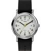 Timex Weekender Orologio Donna 31mm, Nero/Bianco/Argento, Moderno