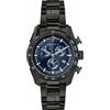 Versace Orologio da polso da uomo al quarzo moda bracciale e cassa in acciaio inox di colore nero display analogico nero - VE2I00521