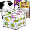 Cat Amazing HEX - Alimentatore di puzzle interattivo per caccia al trattamento