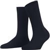 FALKE Family W So cotone sostenibile tinta unita 1 paio, Calzini Donna, Blu Space Blue 6116, 39-42