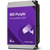 WESTERN DIGITAL HD 3,5 4TB 5400RPM 128MB PURPLE SATA VIDEOSORVEGLIANZA