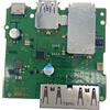 Akfldms Switch Base Motherboard Switch Base Plate Plate -Compatibile Scheda di Ricarica di Uscita NS NS Ad Alta Definizione