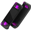 eXtremeRate Tasti Kit per Steam Deck LCD,Pulsante ABXY D-Pad Trackpad Bumpers Trigger Grilletti Ricambio per Steam Deck LCD con Cacciaviti(Senza Console)-Viola Cromo